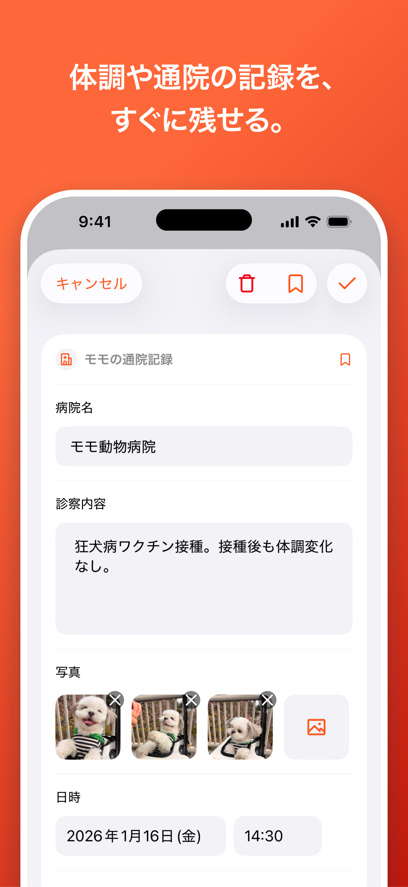 ワンカルテのスクリーンショット 4